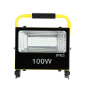 High efficiency energy saving ip65 50w 100watt integrated all in one solar led flood light